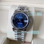 Swiss Clone A+ Rolex Datejust Blue Dial 2824 Jubilee Bracelet 31mm 